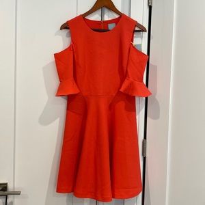 Cece by Cynthia Steffe cold shoulder dress